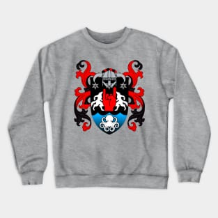 Modern Niall of the Nine Hostages Coat of Arms Crewneck Sweatshirt